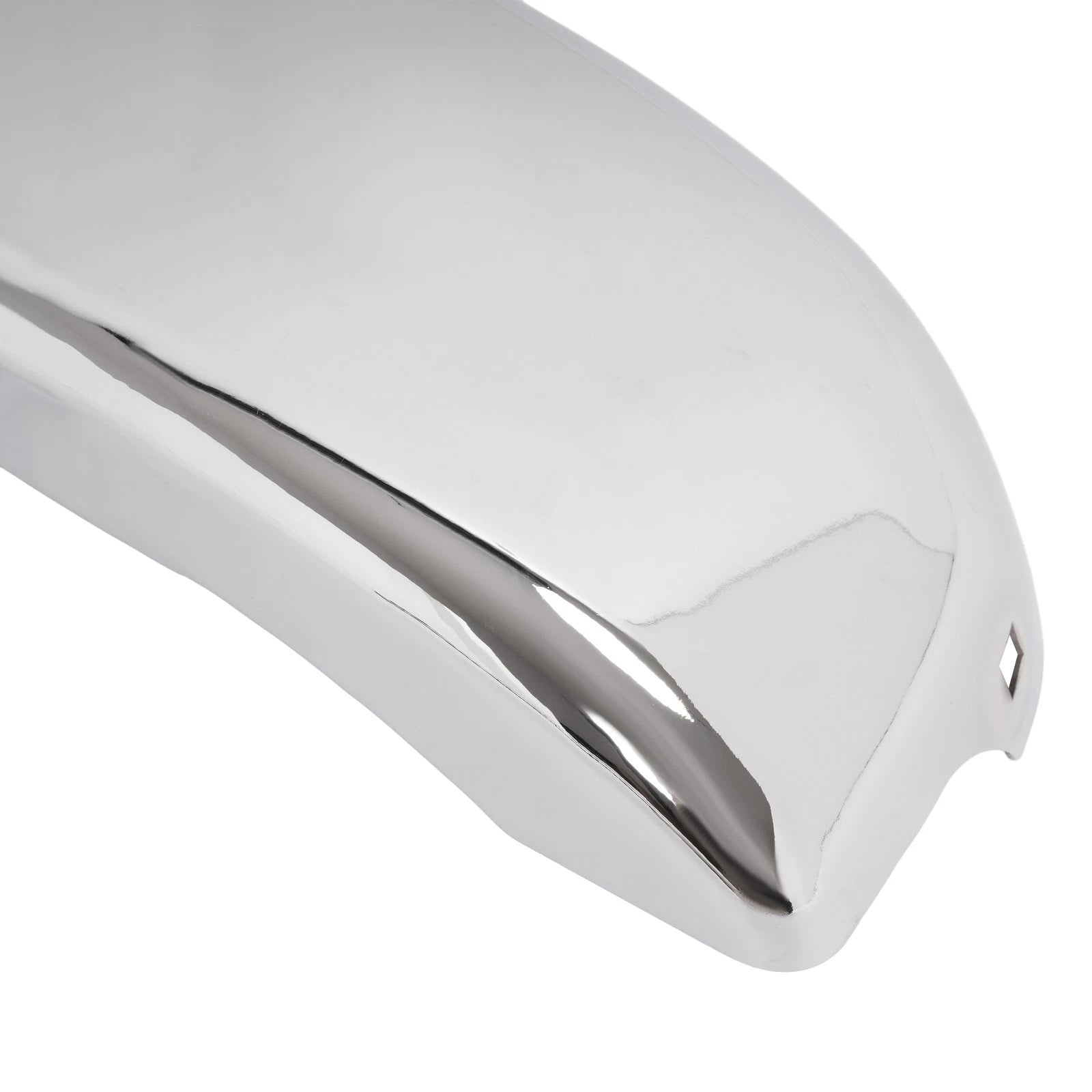 Set of 2 Chrome Front Bumper End Caps for Nissan Pickup (1995–1997)