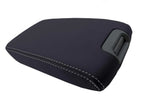 Leather Console Lid Armrest Cover for Acura RL (1996–2003) Gray Stitch