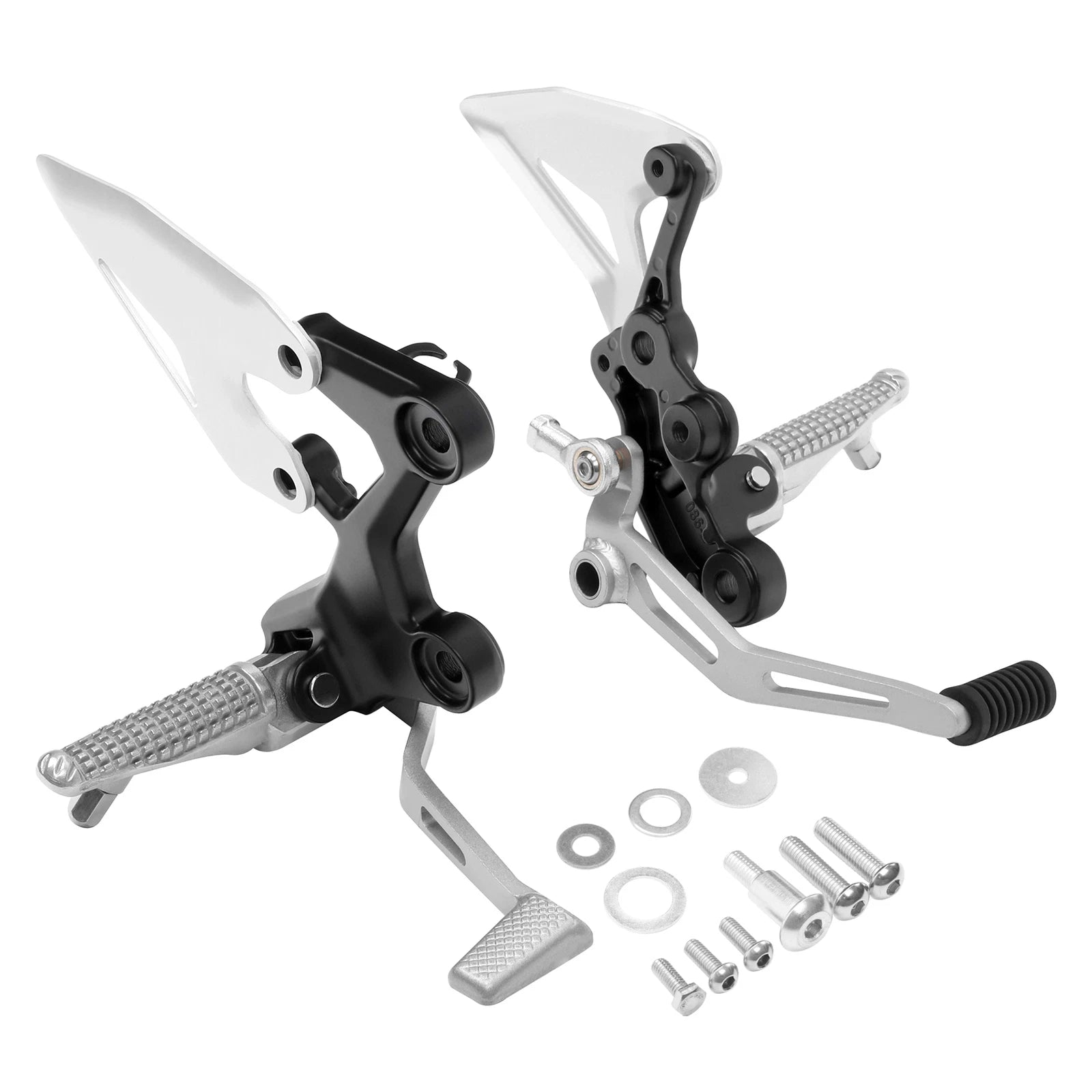 Driver FootRest Pegs Bracket for Kawasaki Ninja 400 Z400 (2018–2024)