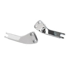 Chrome Passenger Foot Peg Mount Brackets for Harley Dyna FXDF FXDL FXDC FXDWG (2006–2017)