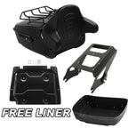 Trunk Plate Mount Rack Pad for Harley Touring Road Glide (2009–2013)