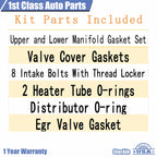Engine Intake Manifold Gasket Set for Workhorse Chevy