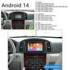 8" Android Car Stereo GPS Navigation for Jeep Chrysler Dodge (2014-2023)