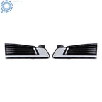 Set of 2 Fog Light Covers for Cadillac CTS (2014–2019) Matte Chrome