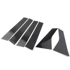Pillar Post Door Window Trim Covers for Honda Accord (2018-2020) Black