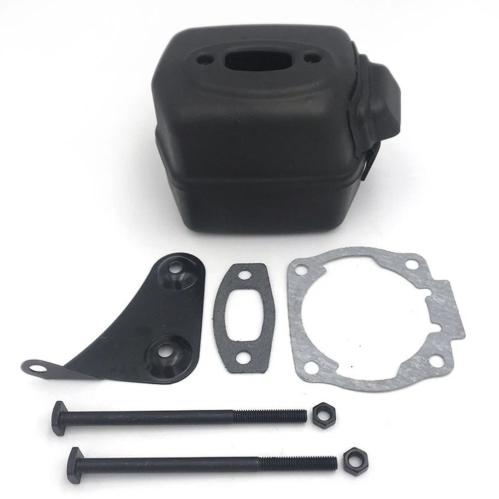 Muffler Kit with Exhaust Pipe for HUSQVARNA 50 51 55 (Compatible Models)