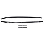Black Aluminum Cargo Rail for Toyota RAV4 (2019–2020) Roof Rack 75KG