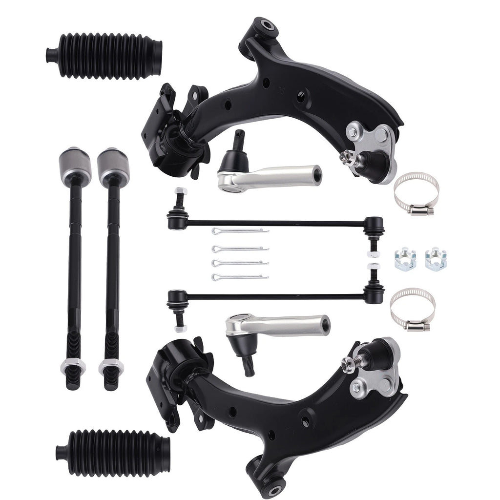 10x Front Lower Control Arms with Ball Joints for 2007–2011 Honda CR-V