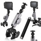 Camera Mount for Motorcycle Bicycle Boat Guardrail