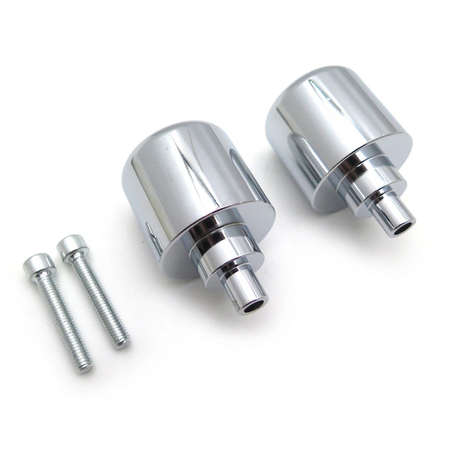 Chromed Bar Ends for Honda CB599, VFR800, CB919, 900RR, 929RR, 954RR, VTR, RC51, CBR1100