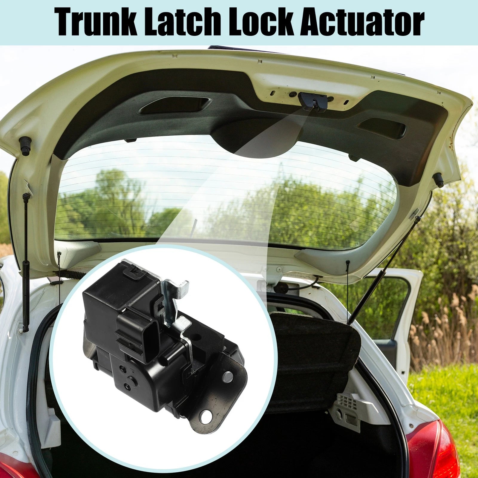 Rear Tailgate Boot Lock Latch for Hyundai Tucson (2013–2017) No. 812302S000
