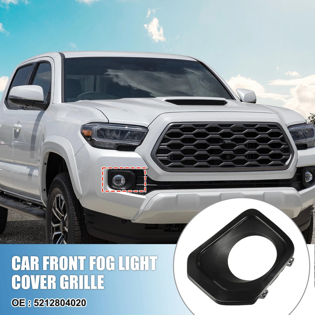 Front Left Fog Light Grille Cover Trim No. 5212804020 for Toyota Tacoma (2016–2020)