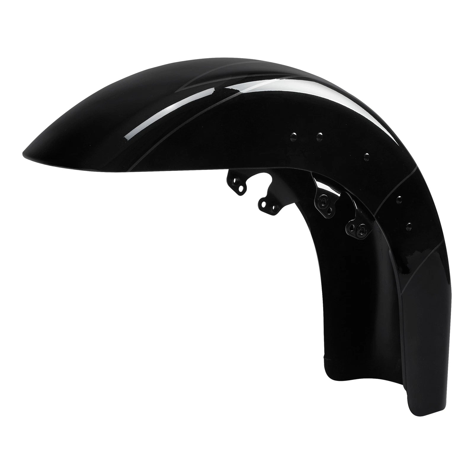Front Fender for Harley Street Glide (2014–2024) Dark Slate Candy/Arctic Black