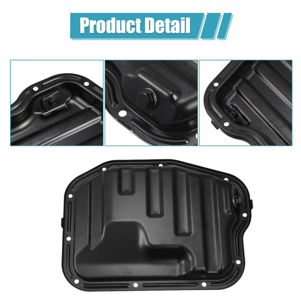 Set of 1 Transmission Oil Pan with Gasket for Nissan Altima (2002–2006) No. 111109Y600