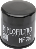 HIFLOFILTRO Oil Filter HF740 for (2010–2023)