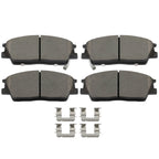 Front Brake Pads Ceramic for Hyundai Venue (2020–2021) & Kia Soul (2020–2022)