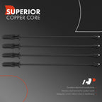 Set of 4 Spark Plug Wires for Subaru Impreza (1993–1996)