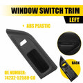Power Window Switch Bezel Trim Left for Toyota Yaris Hatchback (2012–2015)