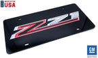 Acrylic Premium Black License Plate for Chevrolet Z71 (2014–2024)