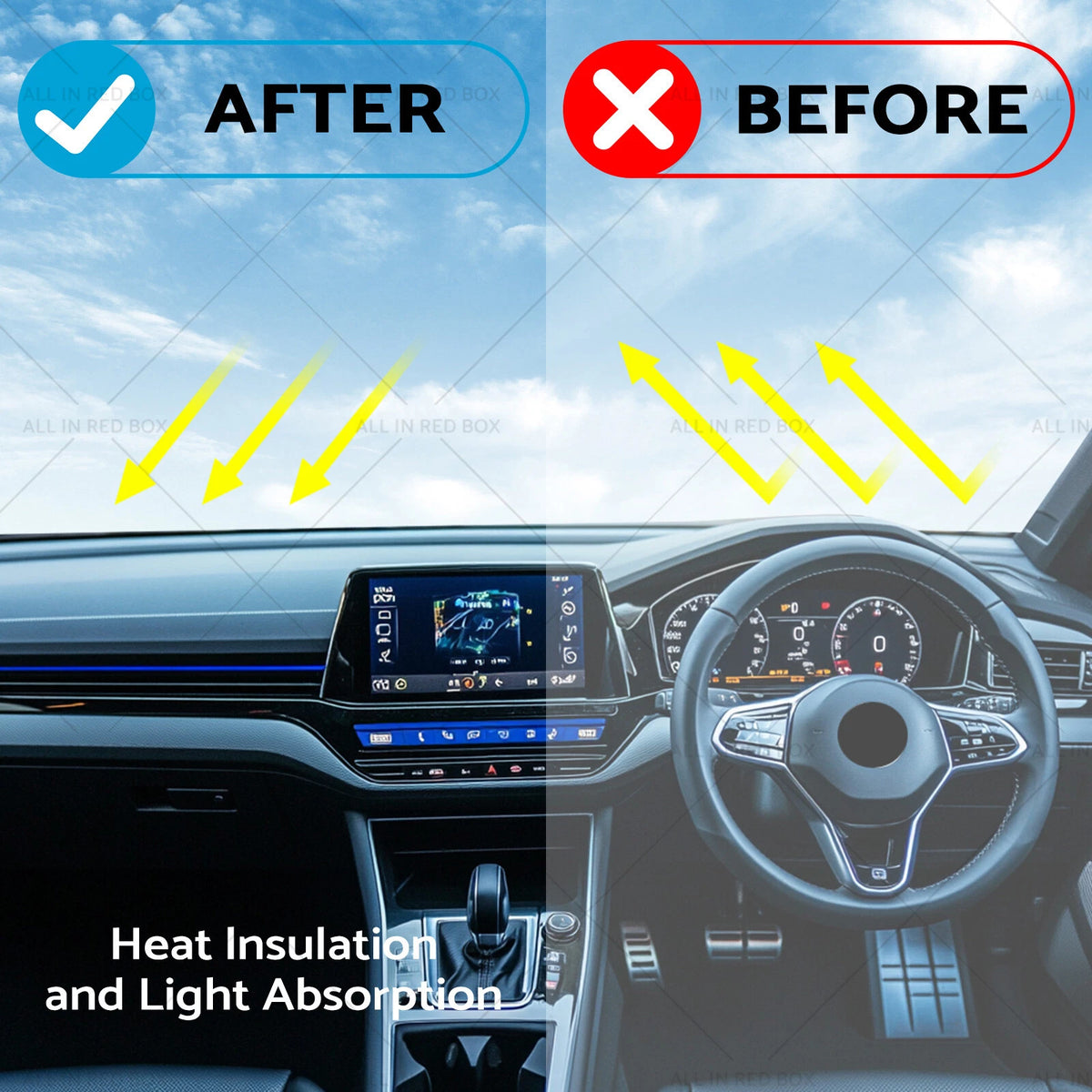 Non-Slip Dash Mat for Volkswagen Golf (2012–2019)