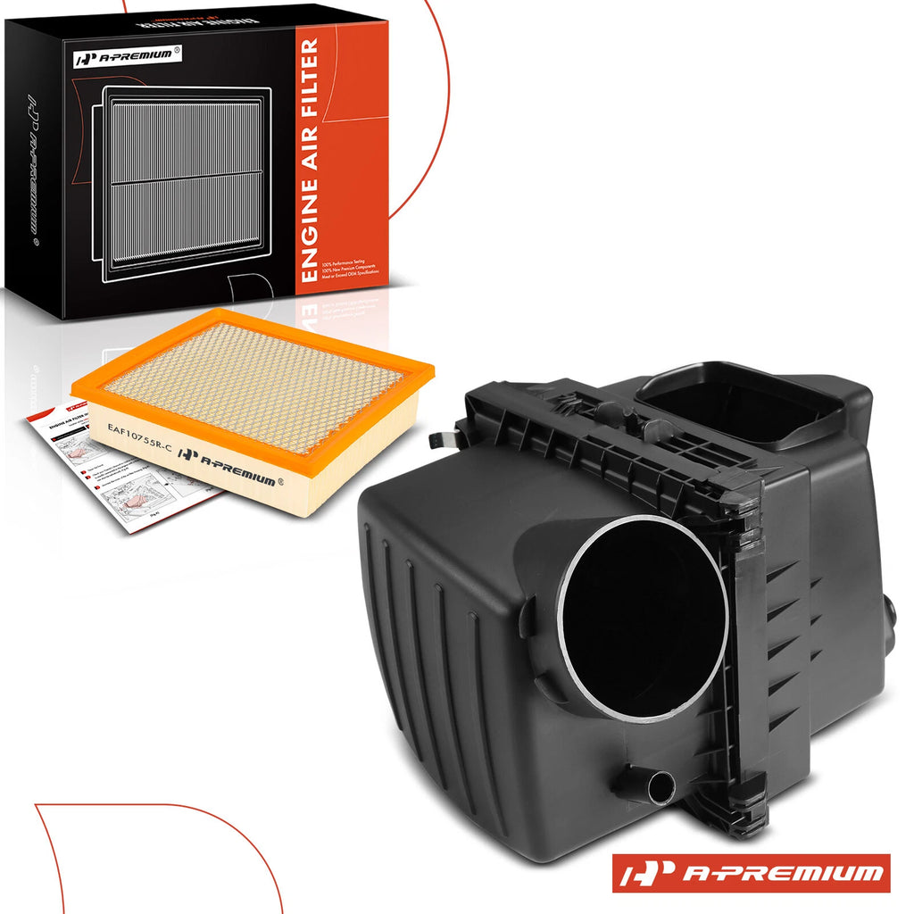 Engine Air Cleaner Filter Box with Air Filter for Jeep Grand Cherokee (1999–2021)