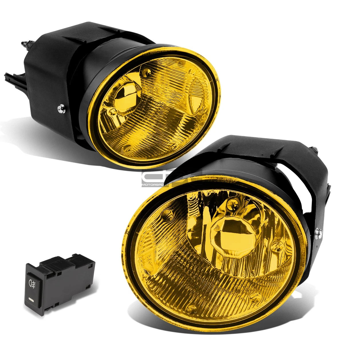 Fog Light Lamp + Switch for Nissan Frontier/Sentra (2001–2004) - Yellow Lens