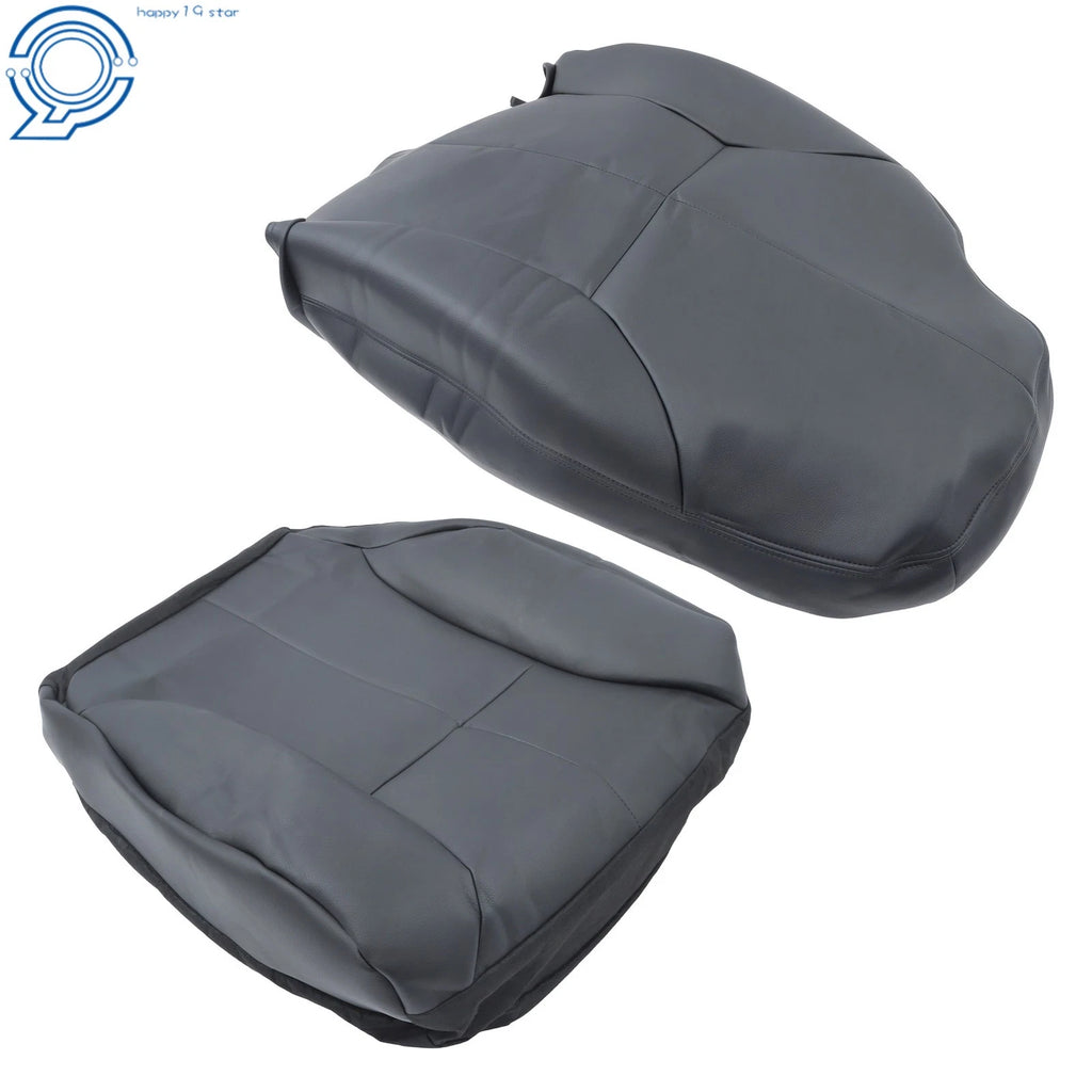 Driver Seat Cover Kit for Ram 1500 2500 3500 SLT (1998-2002) Black Leather