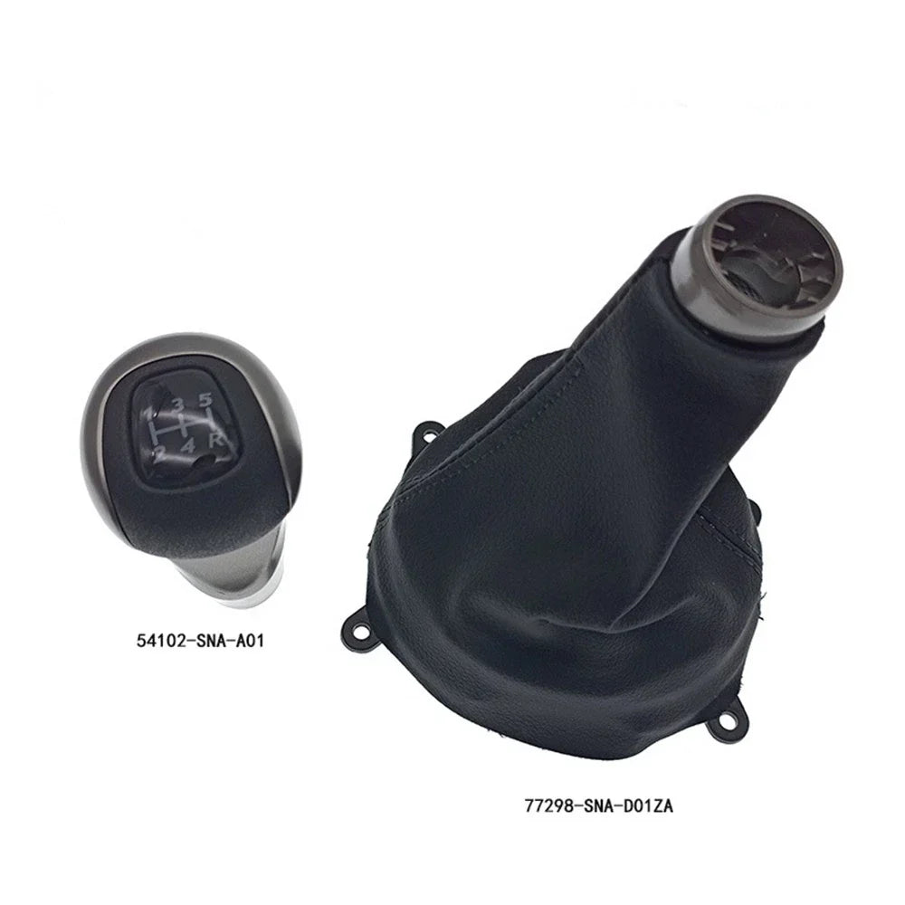 5 Speed Gear Shift Knob & Boot Set for Honda Civic (2006-2011)