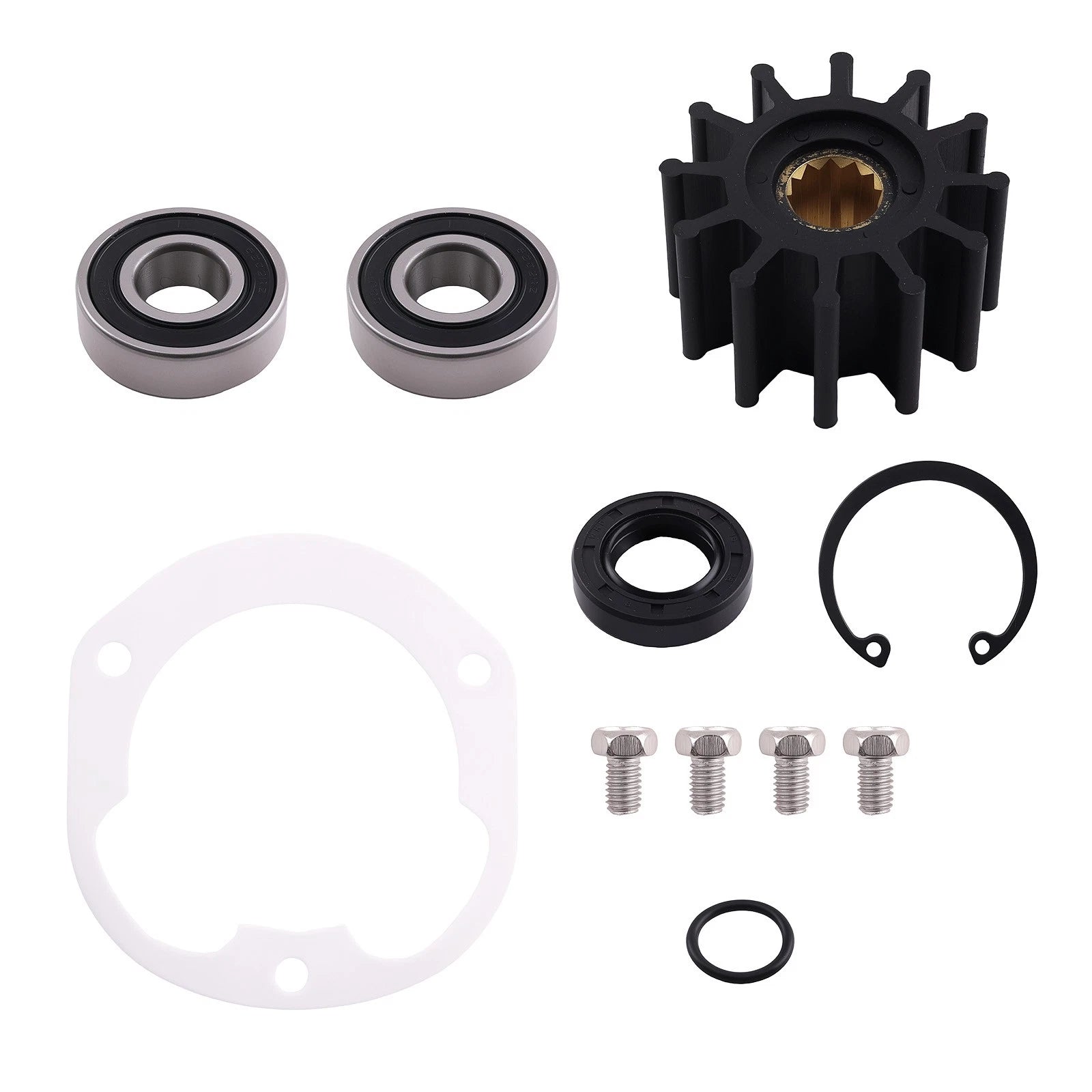 Water Pump Impeller Kit for Volvo Penta OMC (3858847, 3857794)