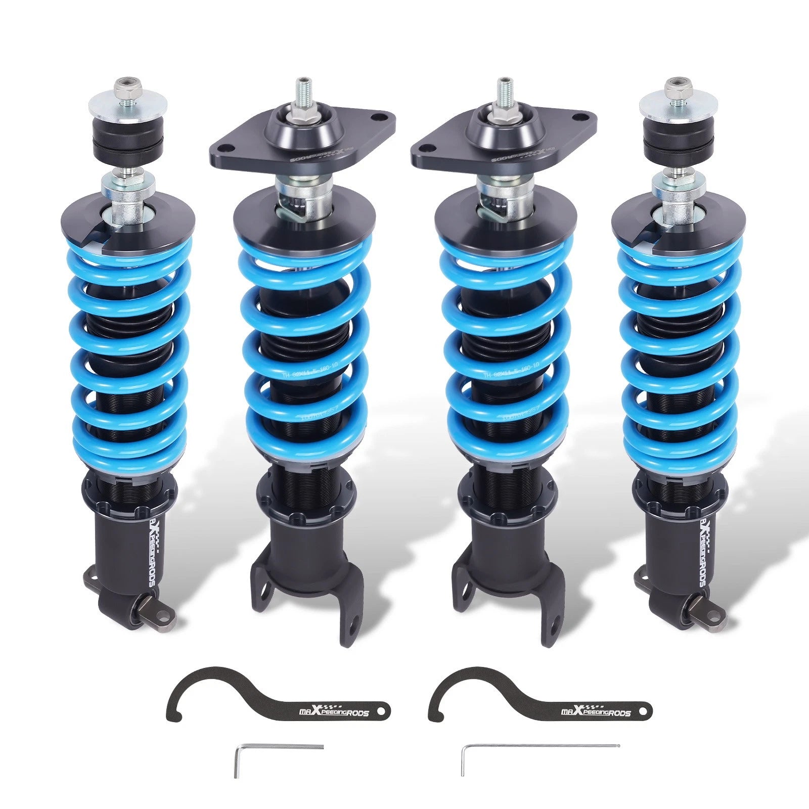 2X Coilover 24 Way Adjustable for Chevrolet Corvette C5/C6 (1997–2013)