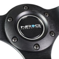 NRG 35cm 3" Deep Dish Suede Grip Steering Wheel for Universal Fit (2010–2023)