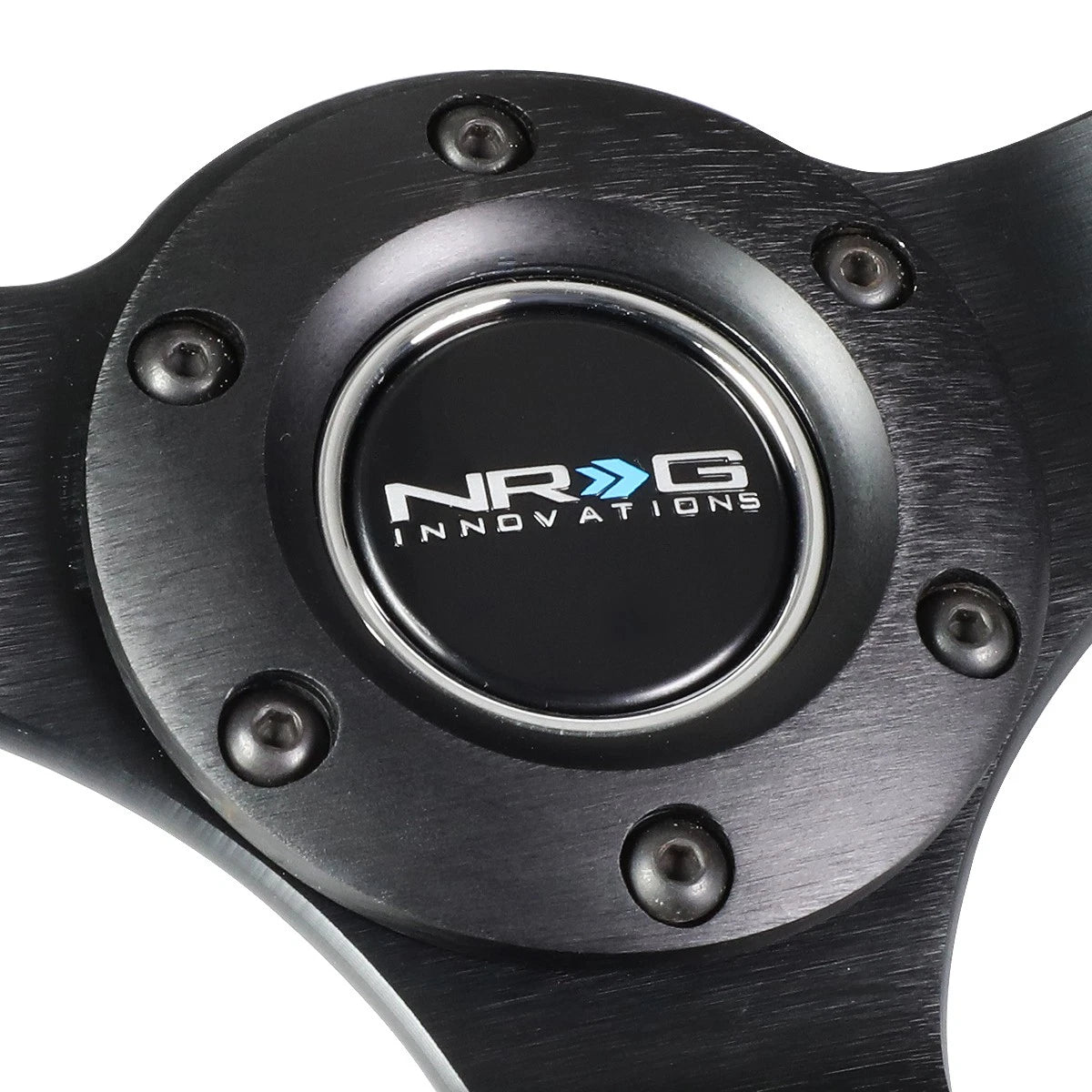 NRG 35cm 3" Deep Dish Suede Grip Steering Wheel for Universal Fit (2010–2023)
