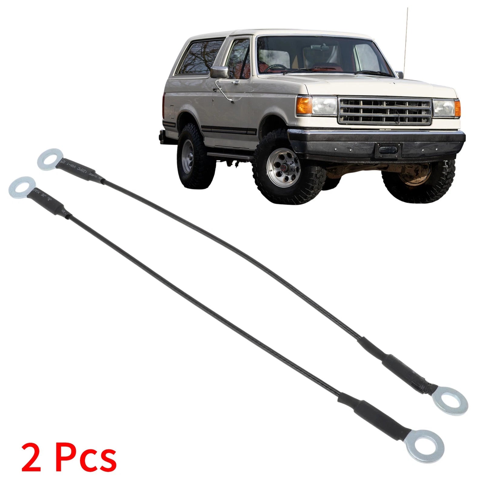 Tailgate Support Cable for Ford Bronco, Gran, Ranchero (No.38501)