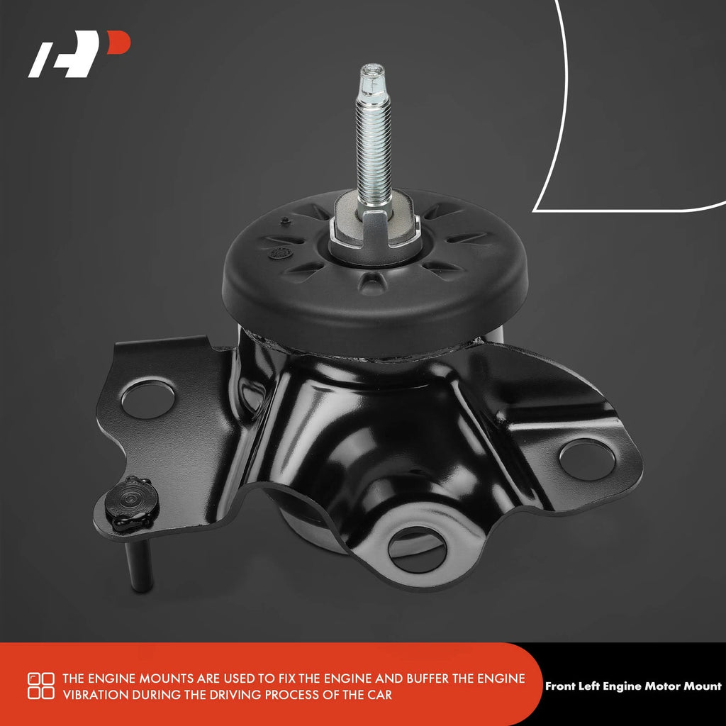 Front Left Engine Motor Mount for Jeep Wrangler JL (2018-2022) L4 2.0L