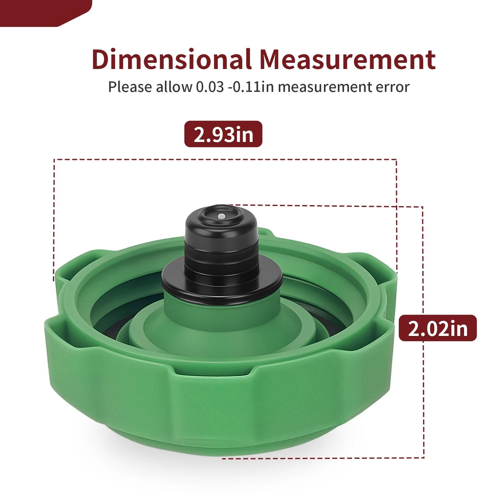 Diesel Fuel Cap for John Deere Compact Utility Tractor (Replaces TCU32729)