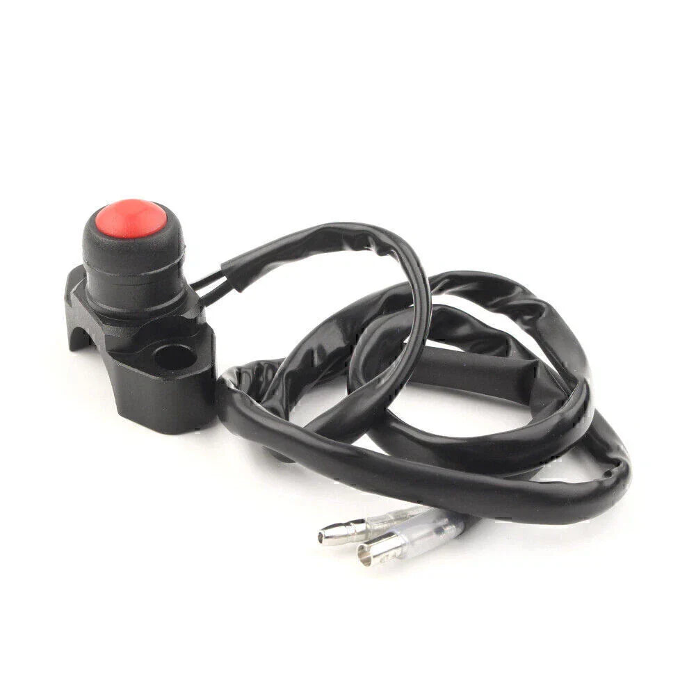 CNC Engine Stop Start Kill Switch Button for Dirt Bike Quad ATV