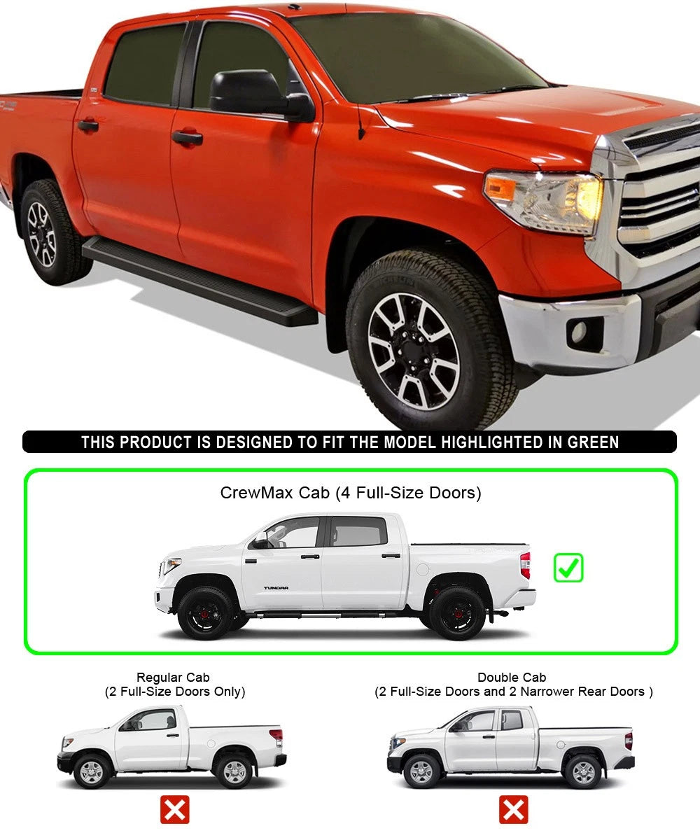 iBoard Running Boards for Toyota Tundra CrewMax (2007-2021)