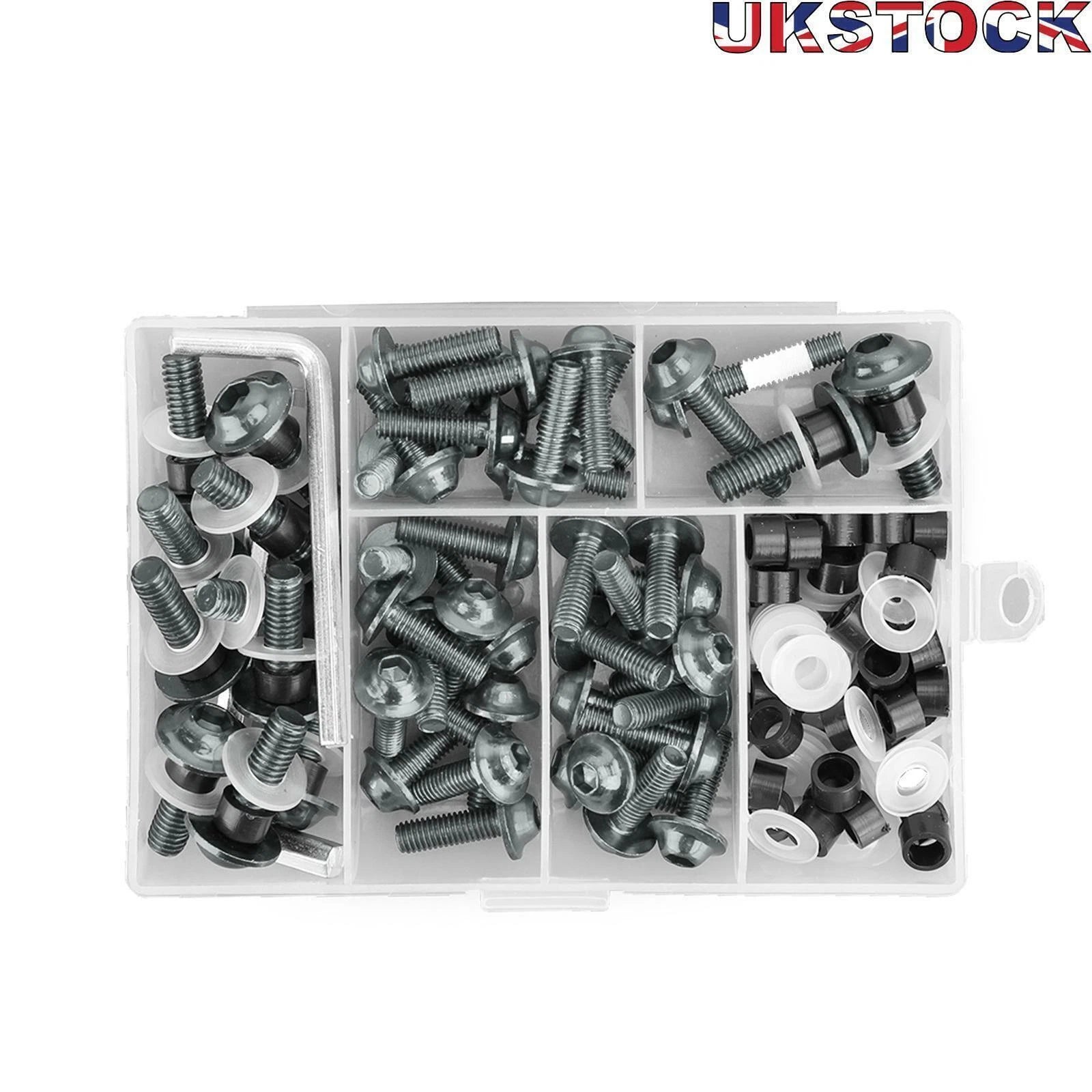 Windscreen Fairing Bolt Kit for Motorcycle Sportbike (158)