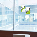 Wall Mounted Acrylic Holder with Suction Cups for Promotional Materials