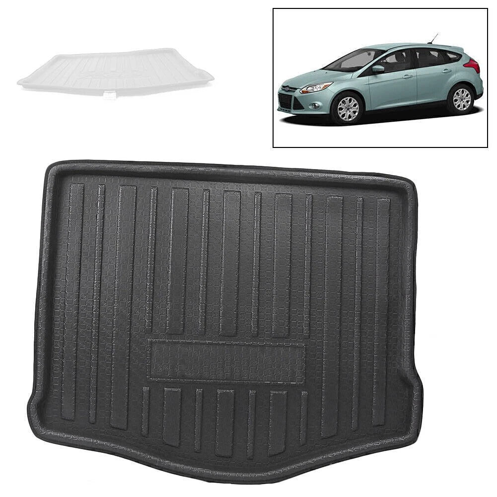 Rear Trunk Mat for Ford Focus (2012–2017) - Cargo Floor Liner