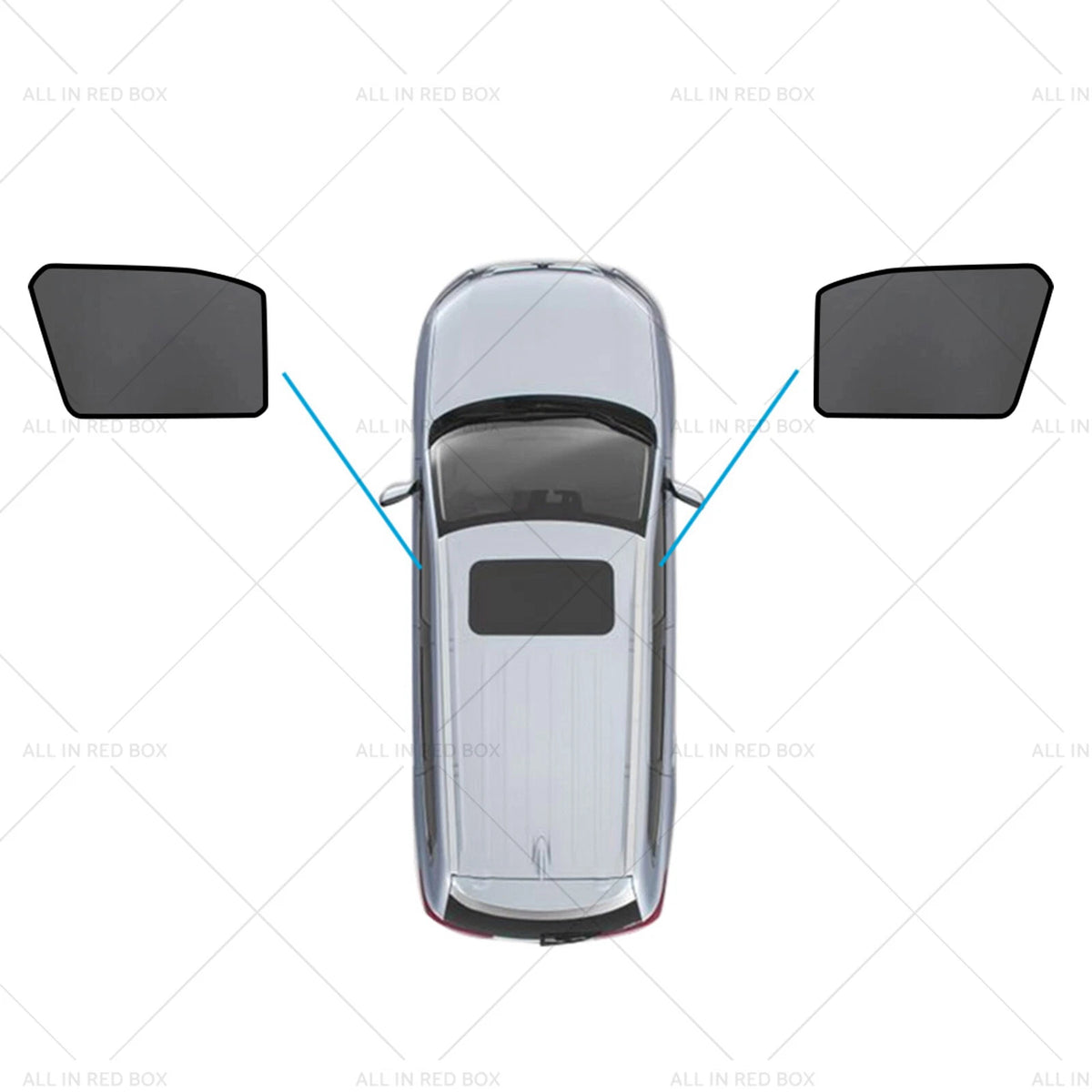 Magnetic Mesh Sun Blind Shades for Mitsubishi ASX (2010–2025)