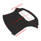 Soft Top for Porsche Boxster (1997–2002) Black Cloth, Plastic Window