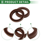 Set of 5 Oil Seal Rotary Shaft Seal FKM Rubber 23.5x31.5x4.5mm