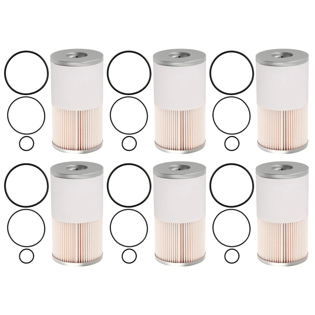 6PCS Fuel Water Separator Filters for Hino Volvo Freightliner (FS19624 PF7895)