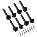Set of 8 Ignition Coils & Spark Plugs for Lexus GS400 LS400 SC400 (1991–2000)