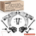Set of 8 Front Control Arms with Ball Joints for Lincoln Ford
