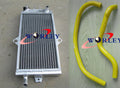Aluminum Radiator & Blue Hose for Suzuki LT250R (1985-1992)