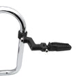 Front Rider 1.25" Tombstone Offset Mount Clamp Foot Peg for Yamaha Virage