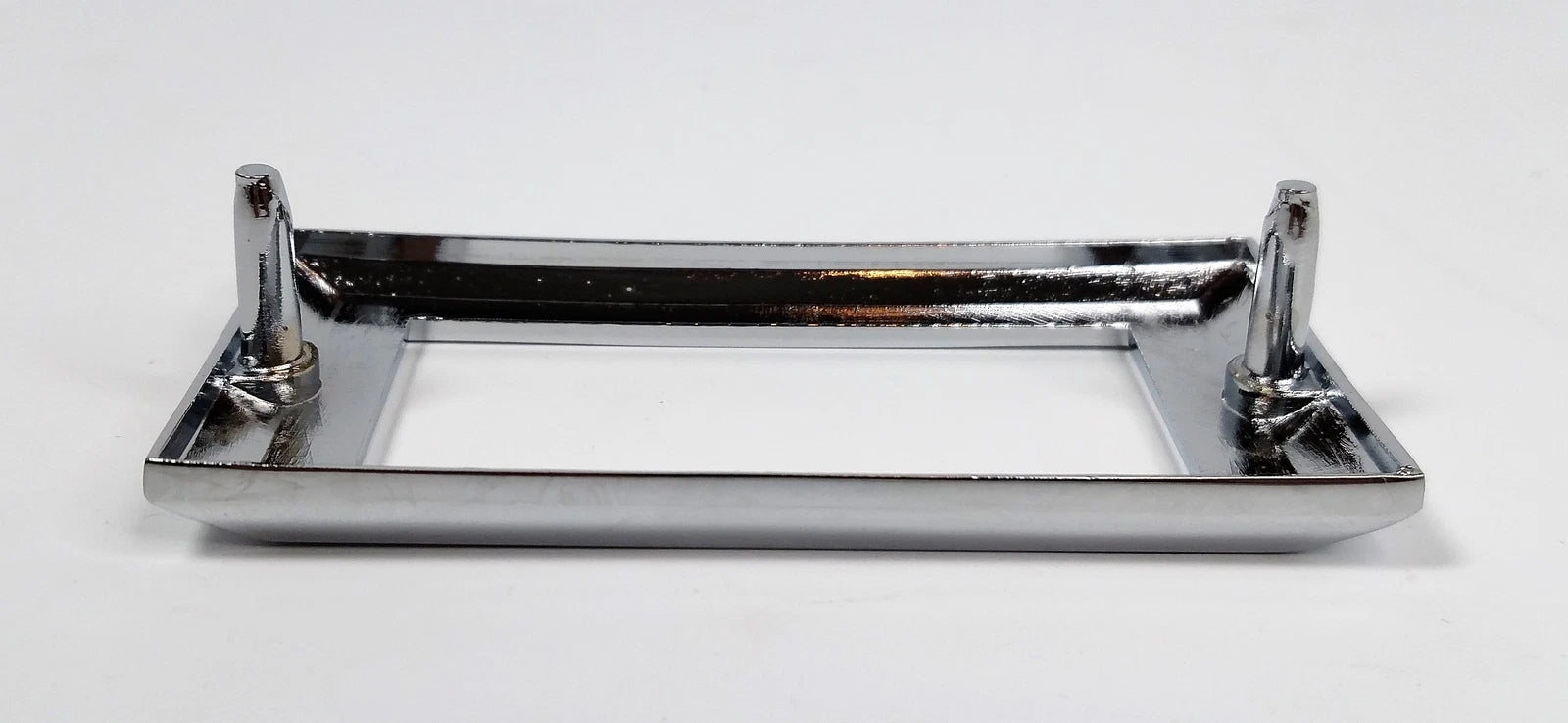 Chrome Metal Side Marker Lamp Bezel for Chevrolet Nova (1967–1968)