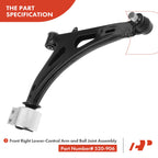 2X Front Lower Control Arm with Ball Joint for Chevrolet Impala (2014-2020)